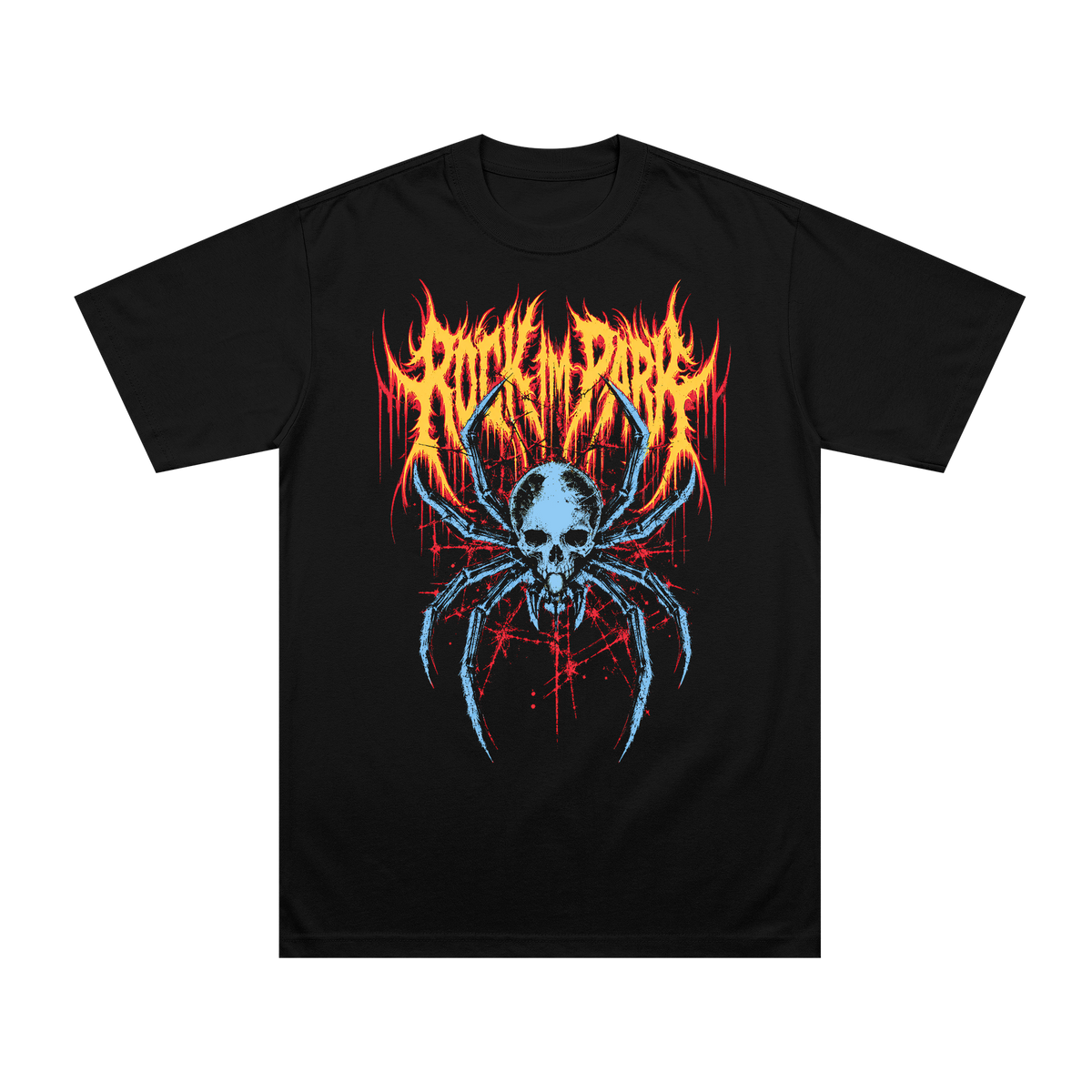Rock im Park Spider Skull T-Shirt black