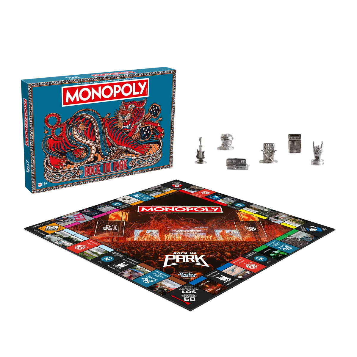 Rock im Park Monopoly Brettspiel